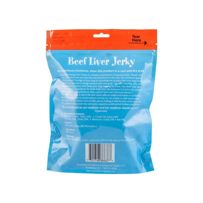 Natural Cravings Beef Liver Jerky for Dogs 12 oz - Talis Us