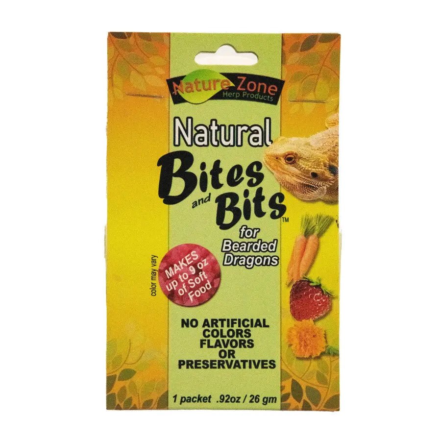 Nature Zone Natural Bites & Bits for Bearded Dragons - Talis Us
