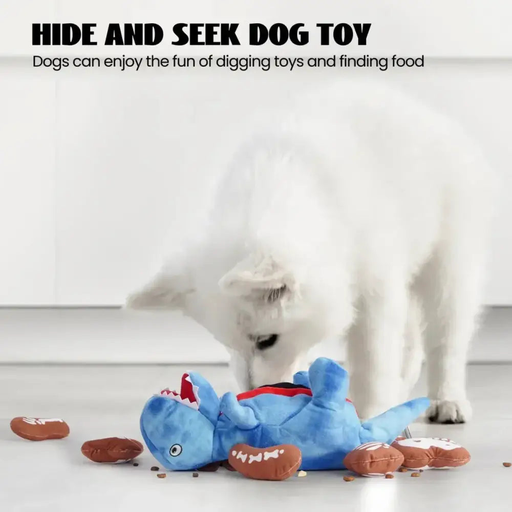 Nocciola Dinosaur Adventure Plush Dog Toy - 9 - in - 1 Interactive Fun - Talis Us