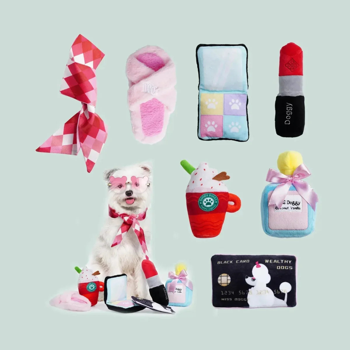 Nocciola Dog Toys Set - Perfect for Play, Gifting & Dress - Up - Talis Us