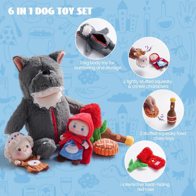 Nocciola Interactive Hide - and - Seek Fairy Tale Dog Toys - Talis Us