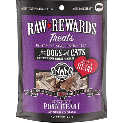 Northwest Naturals Pork Heart Freeze - Dried Treats for Dogs and Cats - Talis Us