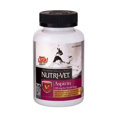 Nutri - Vet K9 Aspirin Liver Chewables Small Dogs 100 ct - Talis Us