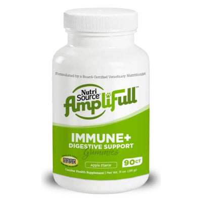 NutriSource AmpliFull Immune & Digestive Support Gummies Dog Supplement 90 ct - Talis Us
