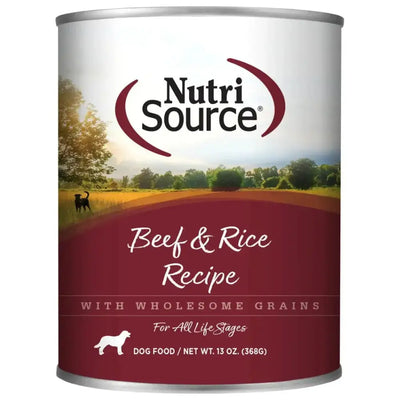 NutriSource Canned Dog Food 12ea/13 oz - Talis Us