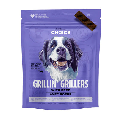 NutriSource Choice Grillin' Grillers Dog Treats - Talis Us