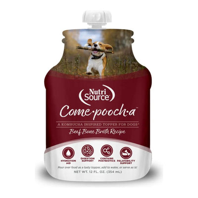 NutriSource Come - Pooch - A Broth Food Topper 12ea/12 oz - Talis Us