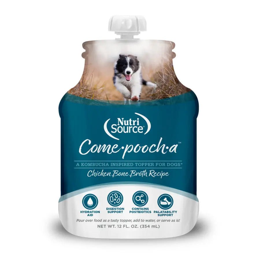 NutriSource Come - Pooch - A Broth Food Topper 12ea/12 oz - Talis Us