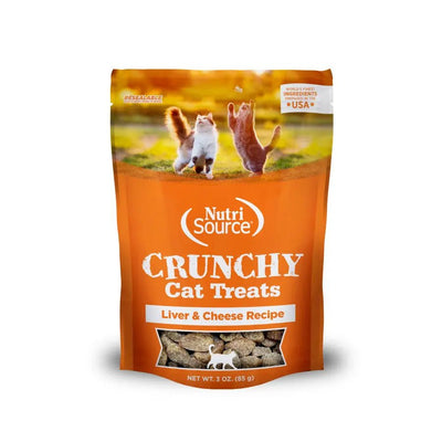 NutriSource Crunchy Cat Treats 3 oz - Talis Us