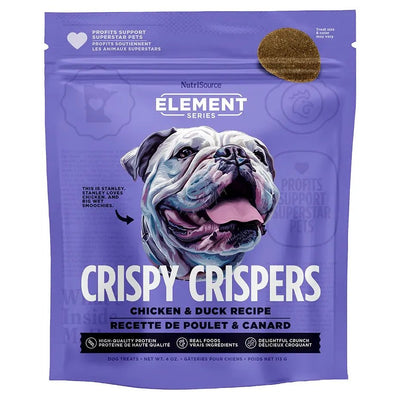 NutriSource Element Series Crispy Crispers Dog Treats 4 oz - Talis Us
