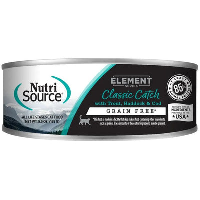NutriSource Element Series Grain Free Canned Cat Food 12ea/5.5 oz - Talis Us