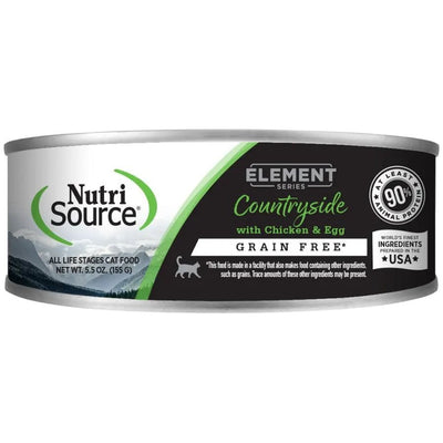 NutriSource Element Series Grain Free Canned Cat Food 12ea/5.5 oz - Talis Us