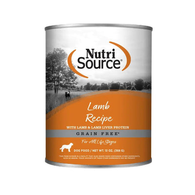 NutriSource Grain Free Canned Dog Food 12ea/13 oz - Talis Us