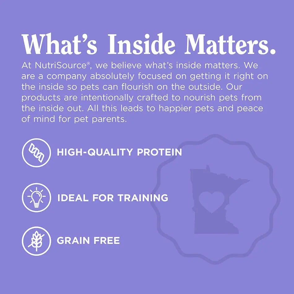 NutriSource Little Bites Grain Free Training Dog Treats 6 oz - Talis Us