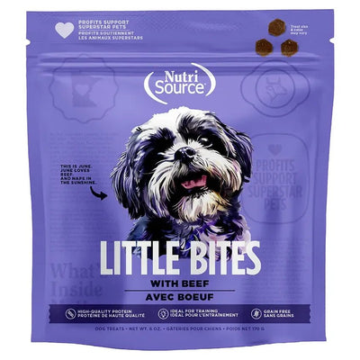 NutriSource Little Bites Grain Free Training Dog Treats 6 oz - Talis Us