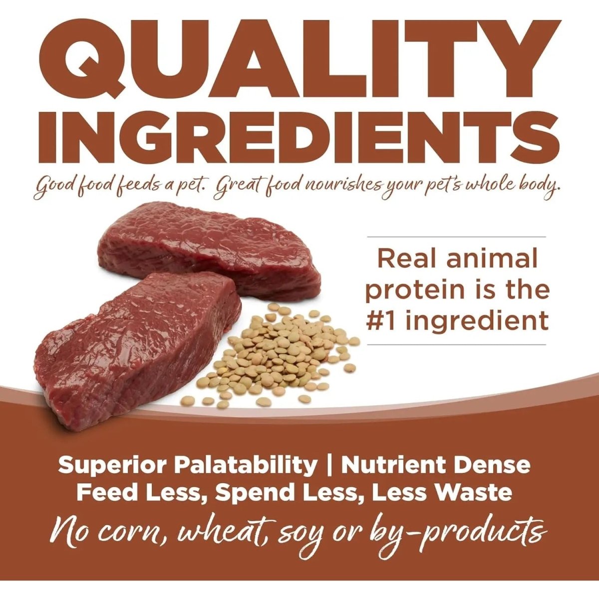 NutriSource PureVita Grain Free All Life Stages Kangaroo & Green Lentils Entree Dog Food - Talis Us