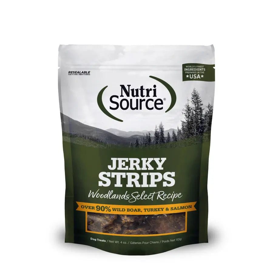 NutriSource Select Jerky Strips Dog Treats 4 oz - Talis Us