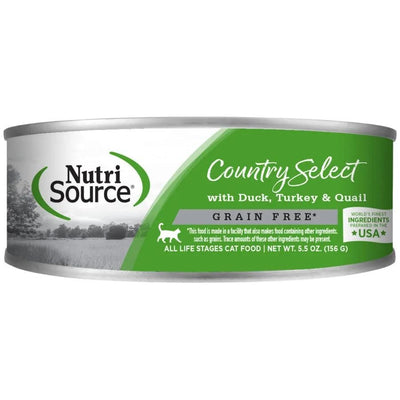 NutriSource Select Recipe Grain Free Canned Cat Food 12ea/5.5 oz - Talis Us