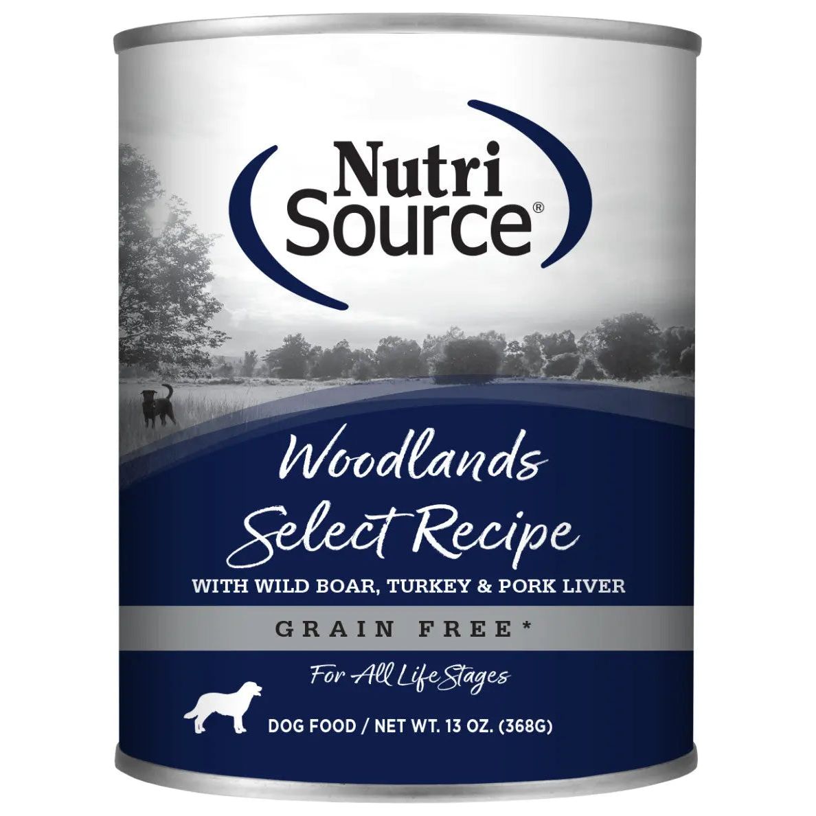 NutriSource Select Recipe Grain Free Canned Dog Food 12ea/13 oz - Talis Us