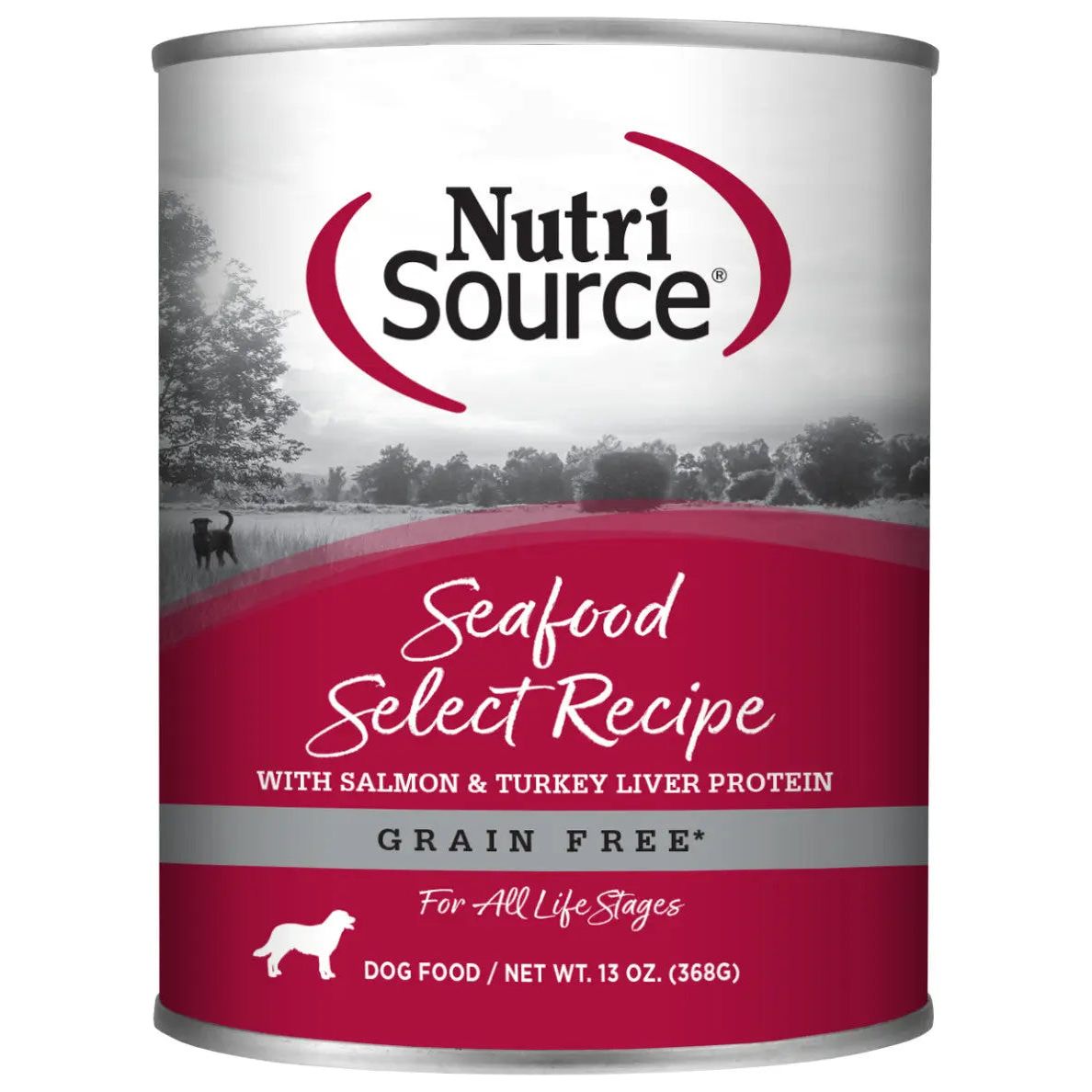 NutriSource Select Recipe Grain Free Canned Dog Food 12ea/13 oz - Talis Us
