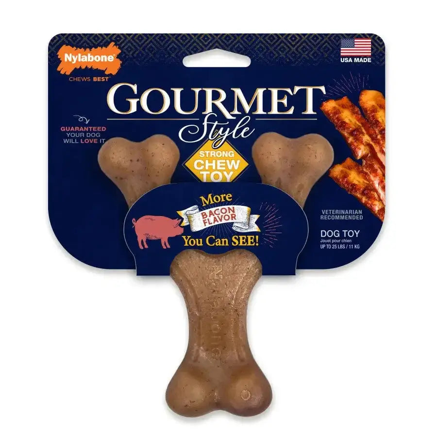 Nylabone Gourmet Style Strong Chew Wishbone Dog Toy Wishbone, Nylabone