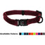 Nylon Flat Dog Collar Adjustable Pet Collars for Puppy Small Medium Large Dogs Dogline