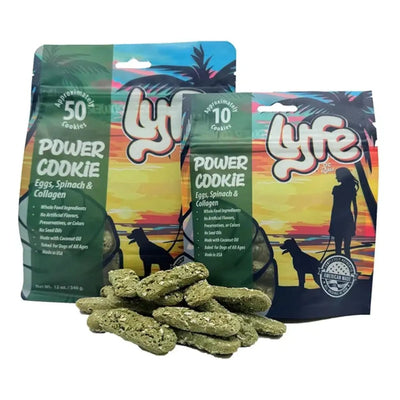 OC Lyfe Eggs, Spinach & Collagen Power Dog Cookies - Talis Us