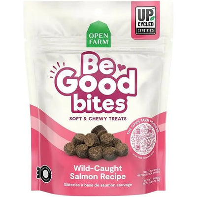 Open Farm Be Good Bites Wild Caught Salmon Soft & Chewy Dog Treats 6 oz - Talis Us
