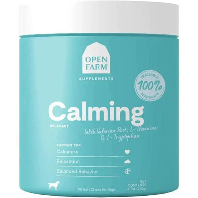 Open Farm Calming Chew Dog Supplement 90 Count - Talis Us