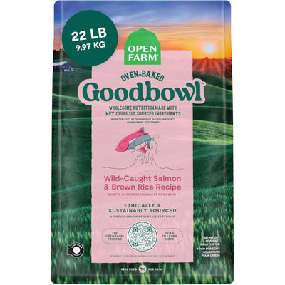 Open Farm GoodBowl Wild - Caught Salmon and Brown Rice Dry Dog Food - Talis Us