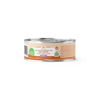 Open Farm Grain Free Chicken & Grass - Fed Beef Wet Cat Food - Talis Us