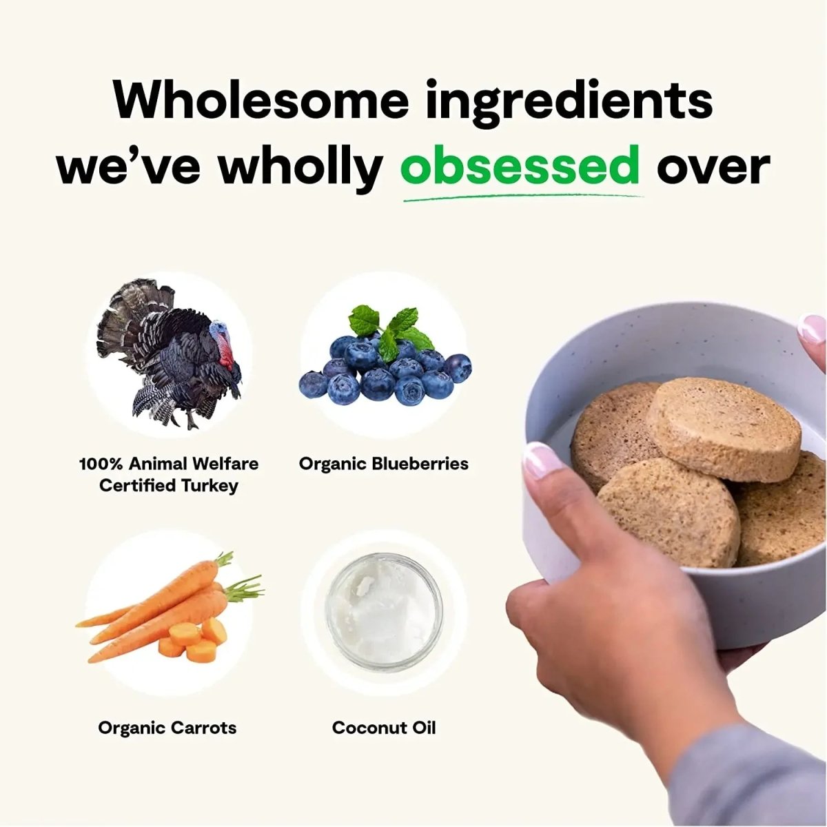 Open Farm Homestead Turkey Freeze - Dried Raw Patties Dog Food - Talis Us