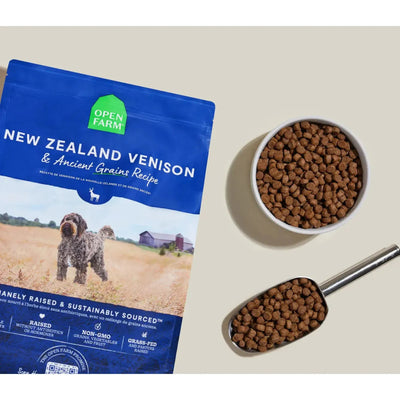 Open Farm New Zealand Venison and Ancient Grains Dry Dog Food - Talis Us
