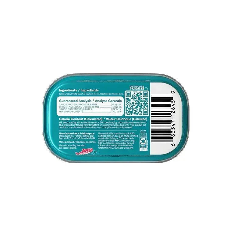 Open Farm Salmon & Cod Topper for Dog Food 12 / 4.59 oz - Talis Us