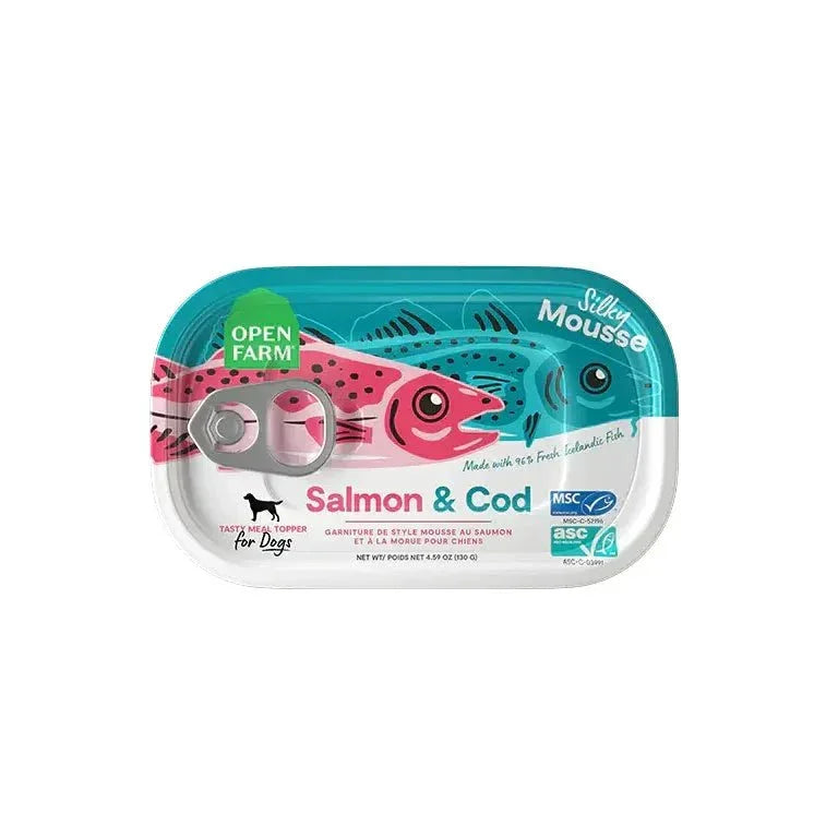 Open Farm Salmon & Cod Topper for Dog Food 12 / 4.59 oz - Talis Us