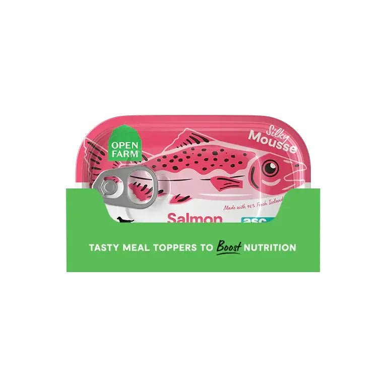 Open Farm Salmon Topper for Dog Food 12 / 4.59 oz - Talis Us