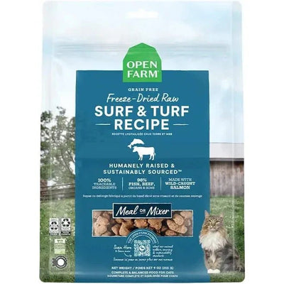 Open Farm Surf & Turf Freeze - Dried Raw Morsels Cat Food - Talis Us