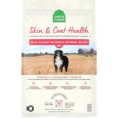 Open Farm Veterinarian Formulated Kibble Salmon & Oatmeal Skin & Coat Health Dog Food - Talis Us