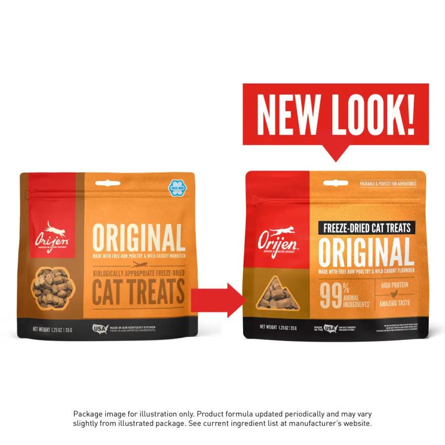 ORIJEN Original Grain - Free Freeze - Dried Cat Treats 1.25 oz - Talis Us