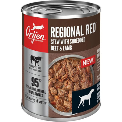 ORIJEN Real Meat Shreds Regional Stew Grain - Free Wet Dog Food - Talis Us