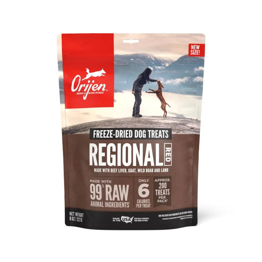 ORIJEN Regional Red Grain - Free Freeze - Dried Dog Treats - Talis Us