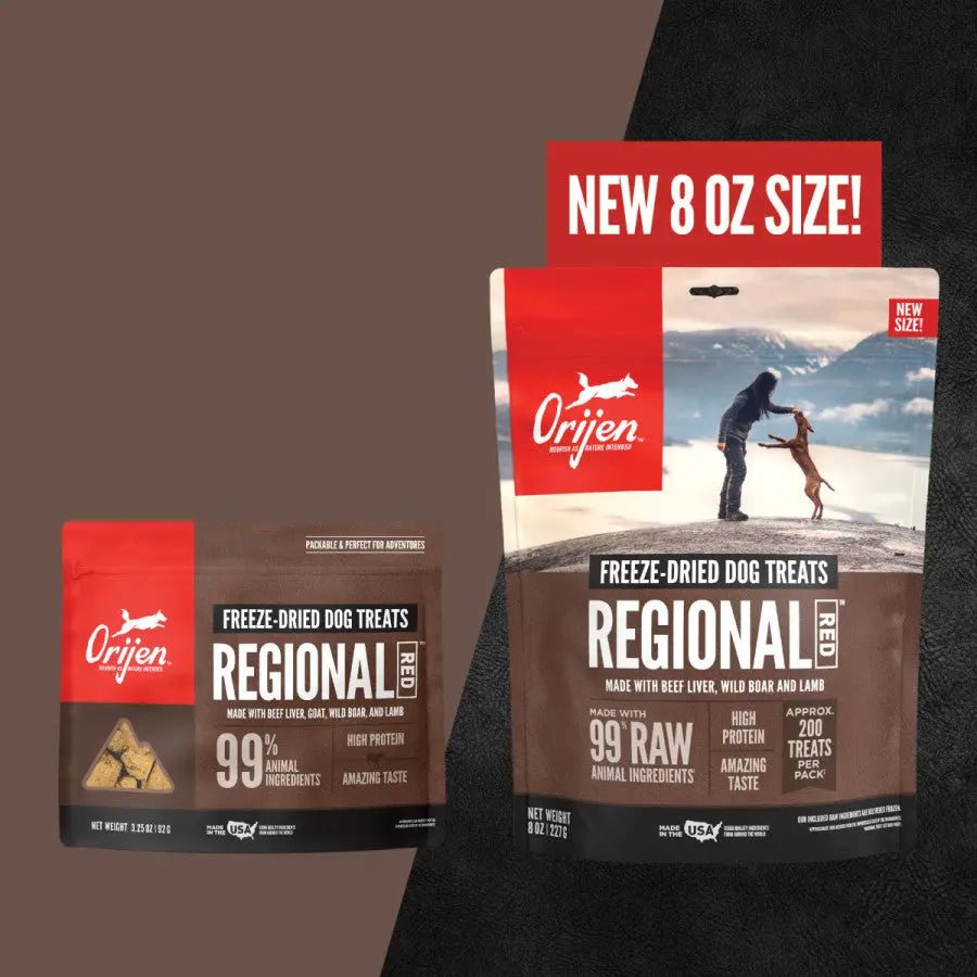 ORIJEN Regional Red Grain - Free Freeze - Dried Dog Treats - Talis Us