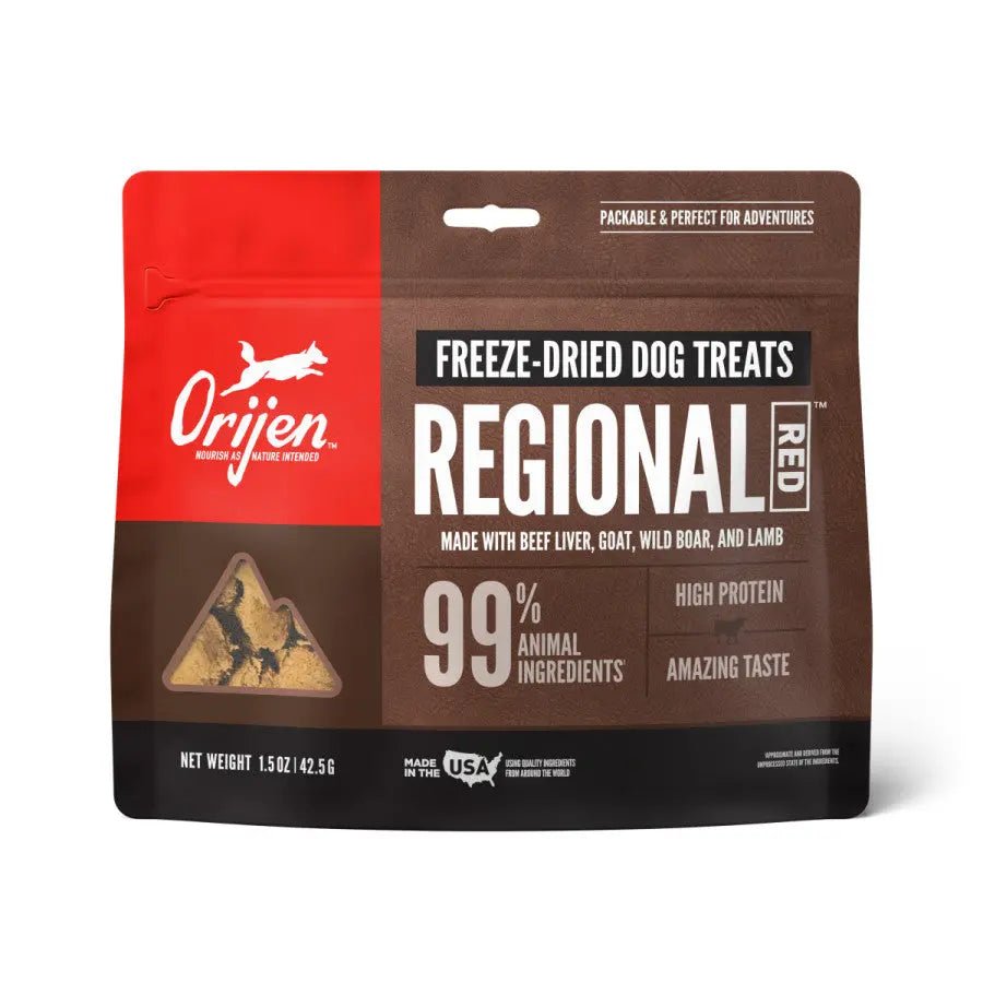 ORIJEN Regional Red Grain - Free Freeze - Dried Dog Treats - Talis Us