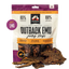 Outback Bones natural emu jerky strips for dogs, premium protein dog treats with zero additives