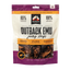 Outback Bones natural emu jerky strips for dogs in a 7.05oz bag with a premium ingredient label