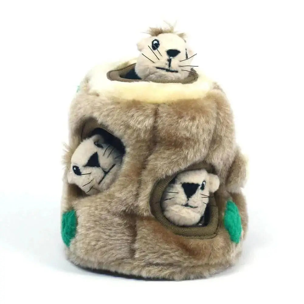 Outward Hound® Hide A Squirrel Dog Toys Brown Color Small 4 X 7 X 5 Inch Outward Hound®