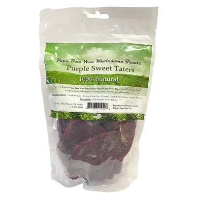 Papa Bow Wow Purple Sweet Potato Dog Treats 12 oz - Talis Us