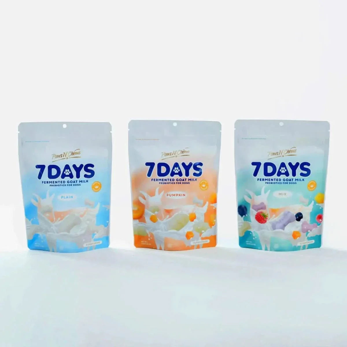 Pawsnchews 7 Days Probiotic Goat Milk Dog Treats - Talis Us