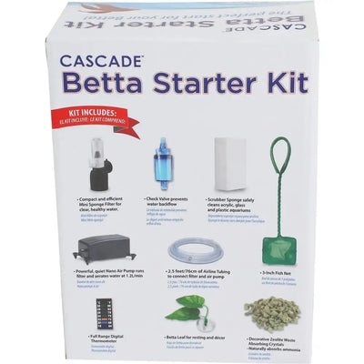 Penn-Plax Cascade Betta Fish Aquarium Starter Kit Penn Plax