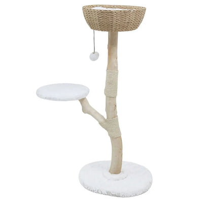 Penn - Plax Luxury Pear Wood Cat Tree - Talis Us